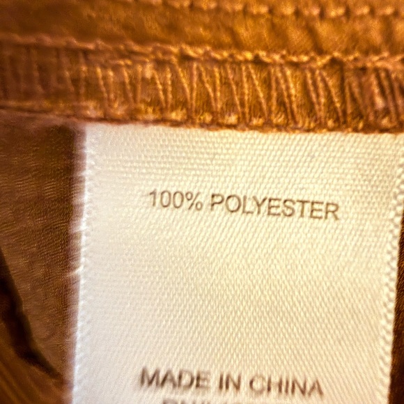 Chenault Men's Button Down Shirt in Rich Brown - Picture 3 of 3